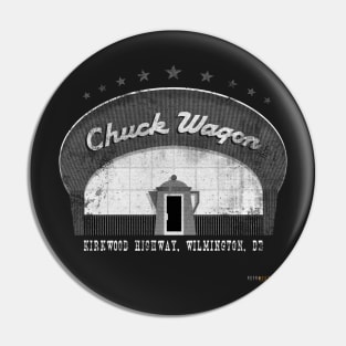 Chuck Wagon (Black & White) Pin