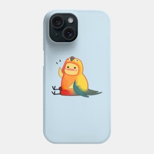 Sun Conure Costume Birdblob Phone Case