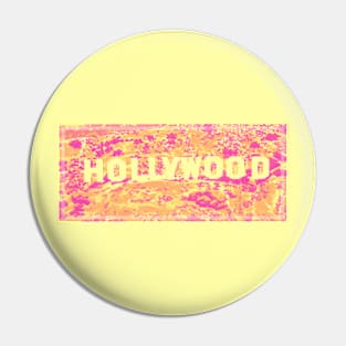 Hollywood Graphic Design Pin