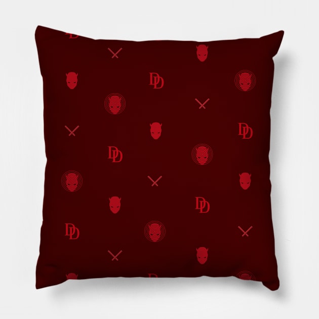 Devil May Dare Pillow by CraftyMcVillain