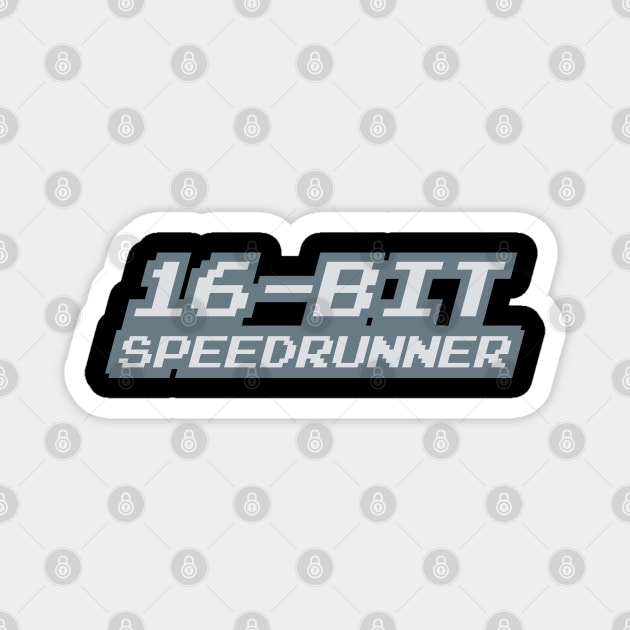 16-Bit Speedrunner Magnet by PCB1981