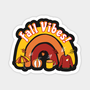 Fall Vibes Magnet