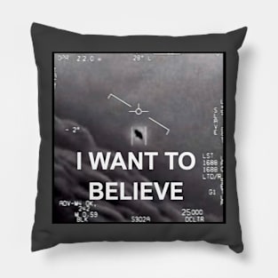 I Want to Believe Target Lock Pillow