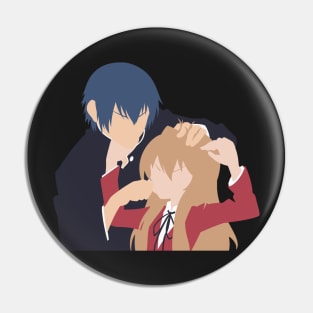 Taiga and Ryuji Minimalist Pin