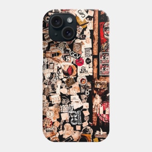 New York City Orange Stickers Phone Case