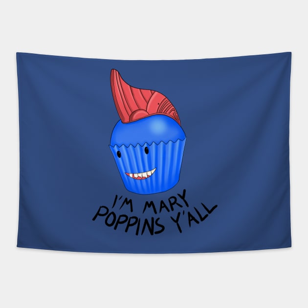 Yondu Cupcake Tapestry by AnxietyDog