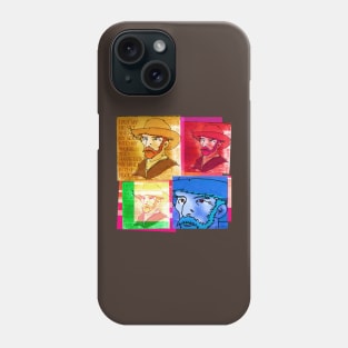 VINCENT VAN GOGH COLLAGE, DUTCH POST-IMPRESSIONIST ARTIST Phone Case