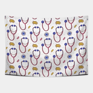 Nurse Pattern Tapestry