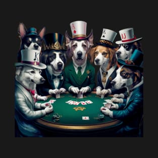Dogs playing poker T-Shirt