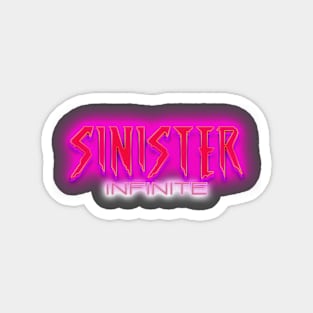 SINISTER INFINITE 80s Text Effects 6 Magnet