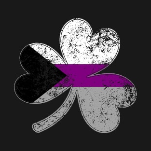 Demisexual Shamrock Pride Flag T-Shirt