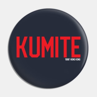 Kumite Tournament 1988 Pin