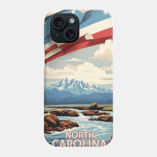 North Carolina United States of America Tourism Vintage Phone Case