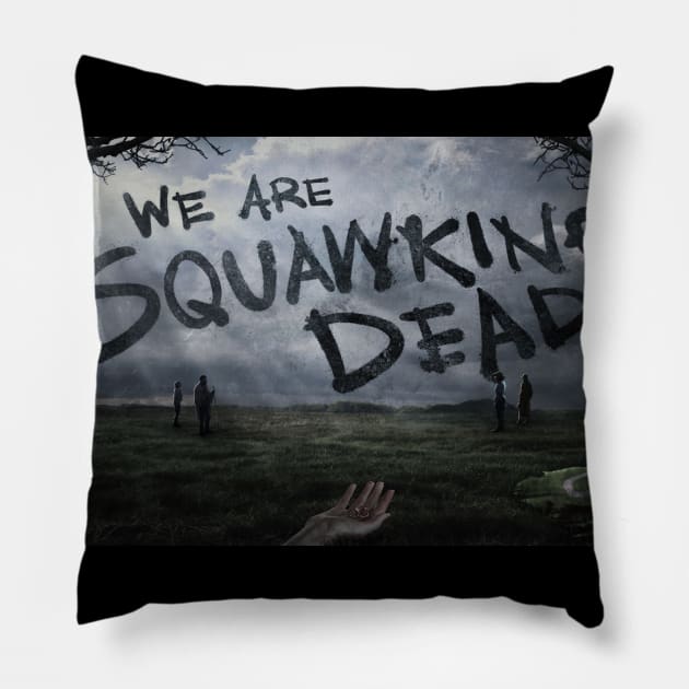 FearTWD Season 6 ART Pillow by SQUAWKING DEAD