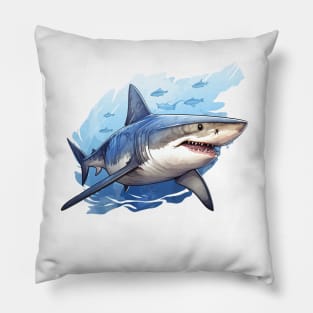 Blue Shark Pillow