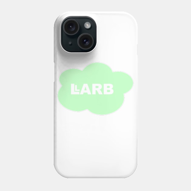 Pastel Green LARB Studios Cloud | LARB Studios & Abelia Rose Phone Case by AbeliaRose