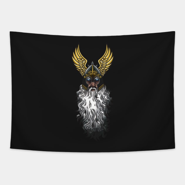 Odin Tapestry by Predator