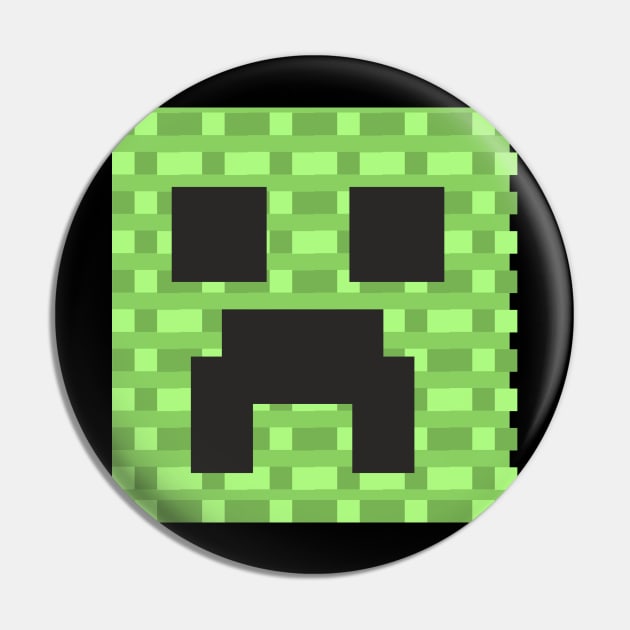 Creeper Minecraft Pin by Risset