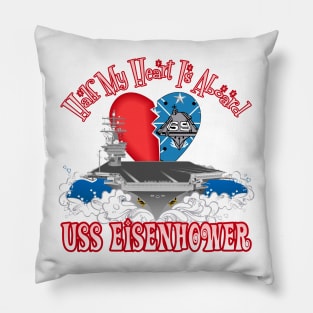 Half My Heart - USS Eisenhower Pillow