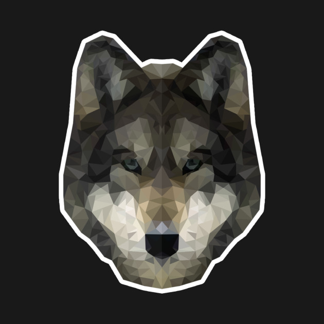 Discover Poly Wolf - Poly Wolf - T-Shirt