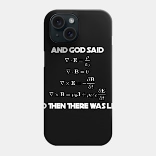 Maxwell's equations Phone Case