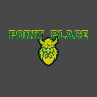 Point Place High School Vikings Mascot T-Shirt