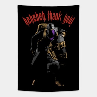 Resident Evil 4 Merchant Line Tapestry