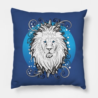 Be a Lion, Be Bold- Mandala Lion Pillow