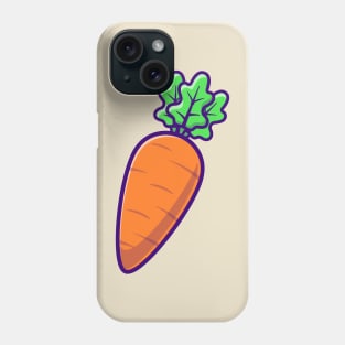 Carrot Vegetable Cartoon Phone Case