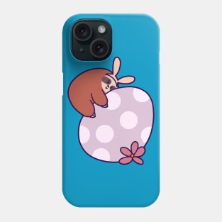 Sloth Hugging Giant Easter Egg Phone Case