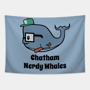 Chatham Nerdy Whales - Minorest League Baseball Tapestry