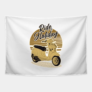 Scooter Ride and Holiday Tapestry