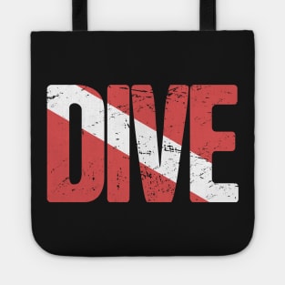 DIVE | Scuba Diving Flag Tote