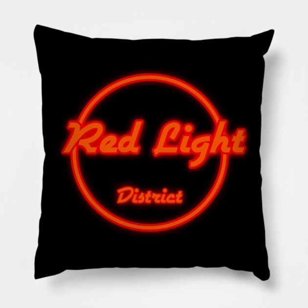 Red Light District Pillow by MigiDesu