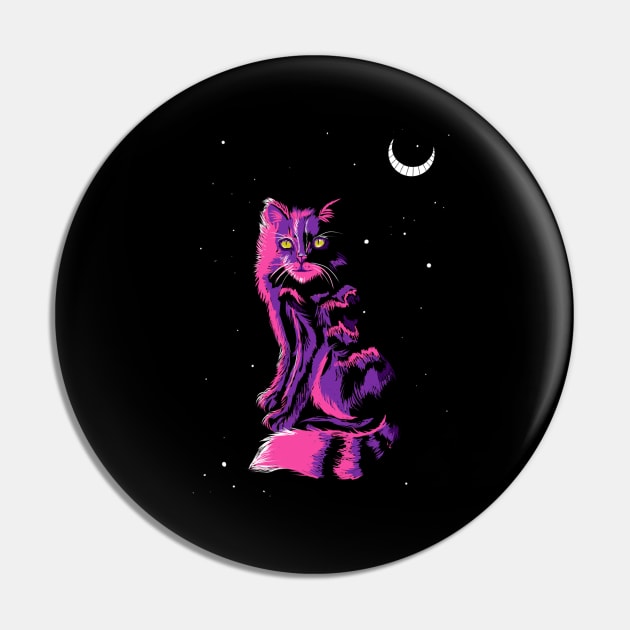 The Cheshire cat Pin by SmannaTales