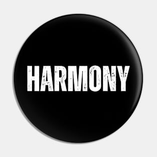 Harmony Name Gift Birthday Holiday Anniversary Pin