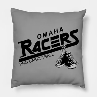 Defunct Omaha Racers Basketball 1990 Pillow