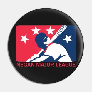 Negan Major League Pin