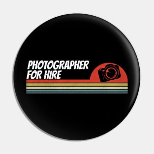 photographer Pin