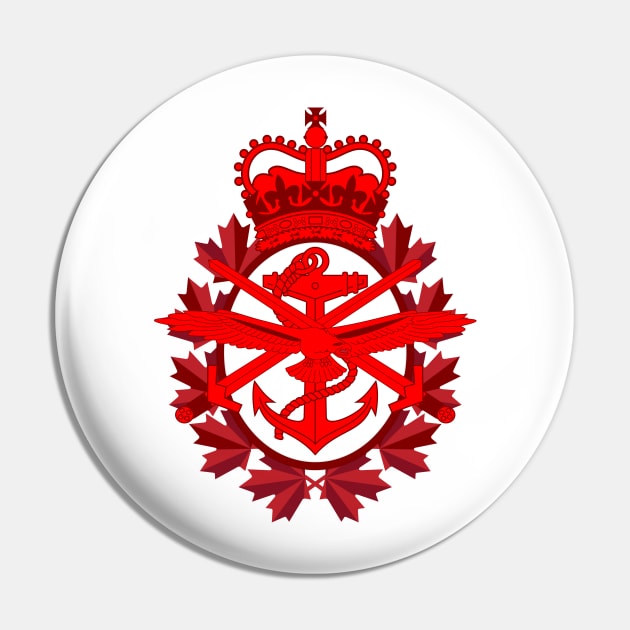 Canadian Armed Forces Badge Pin by OrangeCup