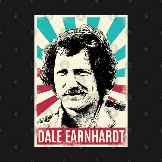 Vintage Retro Dale Earnhardt by Bengkel Band