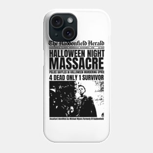 Halloween Night Massacre Phone Case