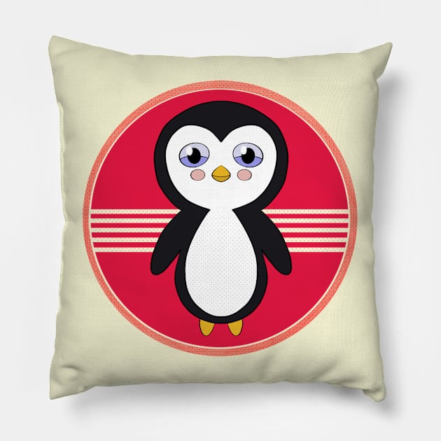 Lovely penguin Pillow by DiegoCarvalho