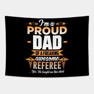 Dad Father Referee Tapestry