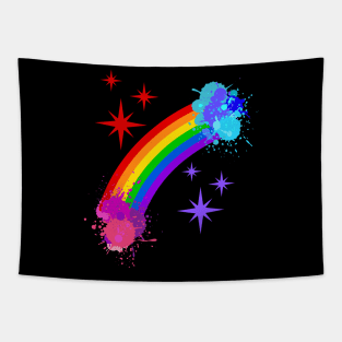 Rainbow Stars Tapestry