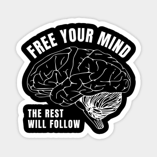 Mental Growth and Free Your Mind Magnet