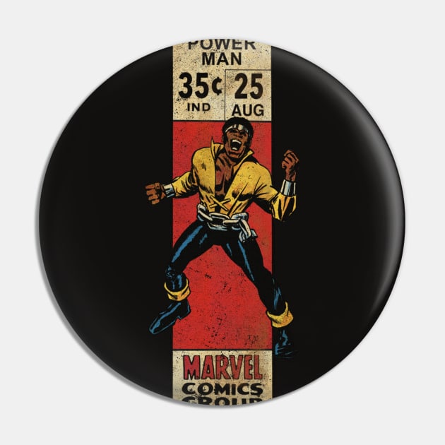 Power Man corner box Pin by ThirteenthFloor