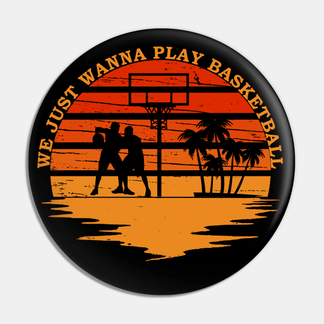 vintage basketball Pin by omitay