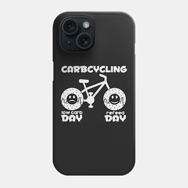 Funny CarbCycling Phone Case by helloshirts