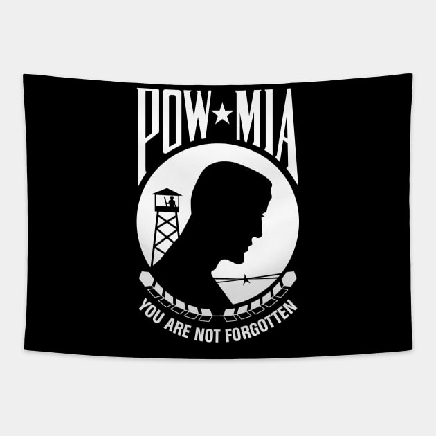 Mod.1 POW-MIA Pisioners of War Missing in Action Tapestry by parashop